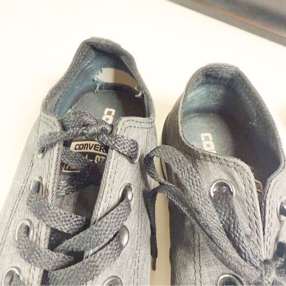 Converse All Star Low-Top Sneakers Black Denim Canvas Women’s 8.5 / Men’s 6.5 - Picture 8 of 8